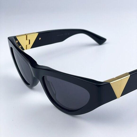 SALE! NEW Bottega Veneta BV1176S 001 Black Grey Cat Eye Women Sunglasses main image 10